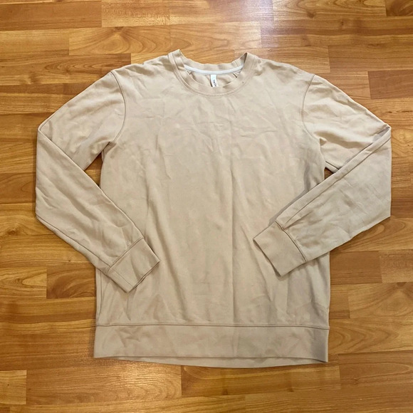 Babaton Tops - The Group Babaton Tan Crewneck